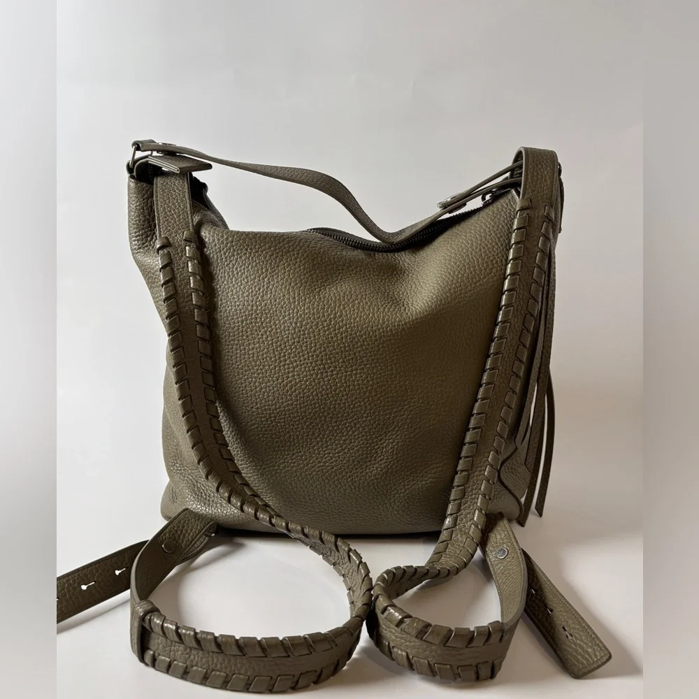 All Saints Convertible Backpack Taupe Color